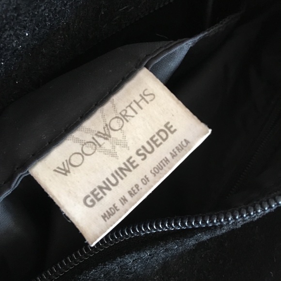 Vintage Suede Woolworth’s shoulder bag - Picture 2 of 6